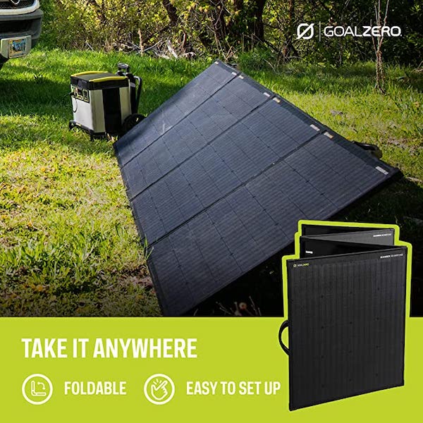 Goal Zero mobiele zonnepanelen