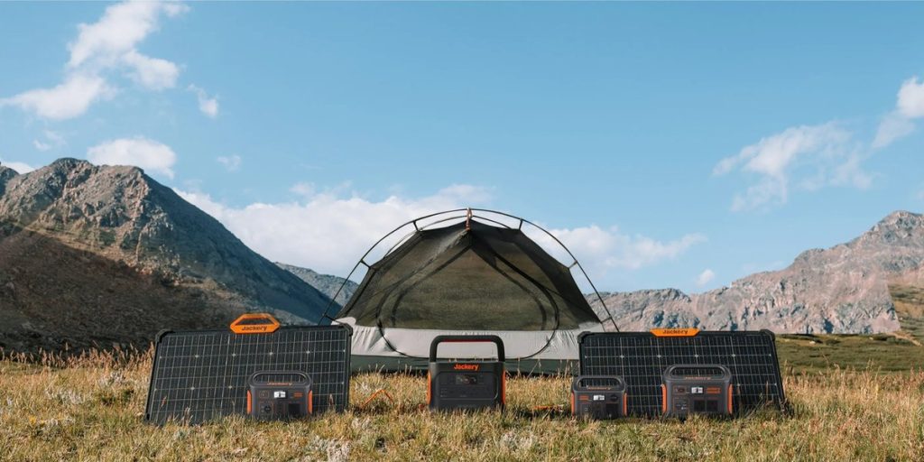 Jackery mobiele zonnepanelen
