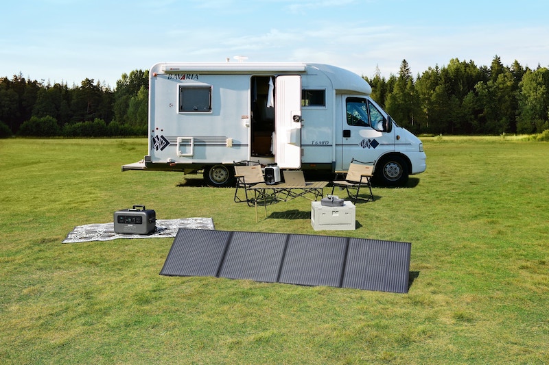 Mobiele zonnepanelen